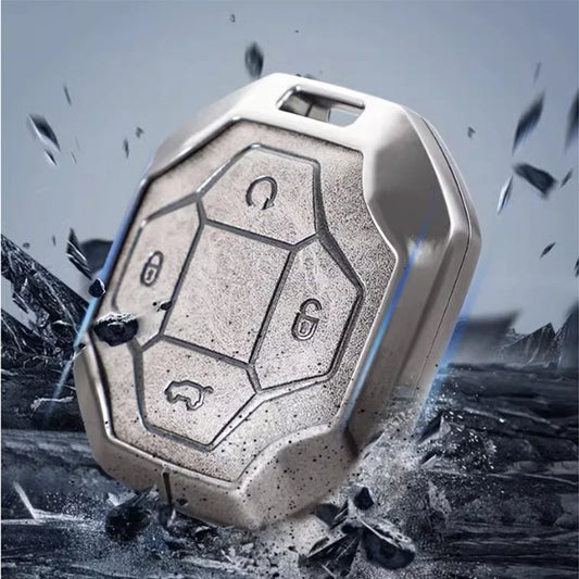 For Jetour T2 Traveler Key Bag Fashion Design Accessories Leather Zinc Alloy Key Case Cover Car Accessories