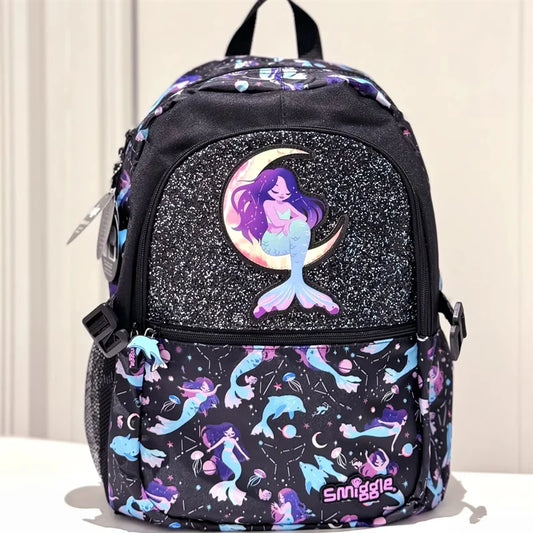 Genuine Australian Smiggle Mermaid Reflection In Water Backpack Children'S Stationery Student Pencil Case Backpack Student Gift