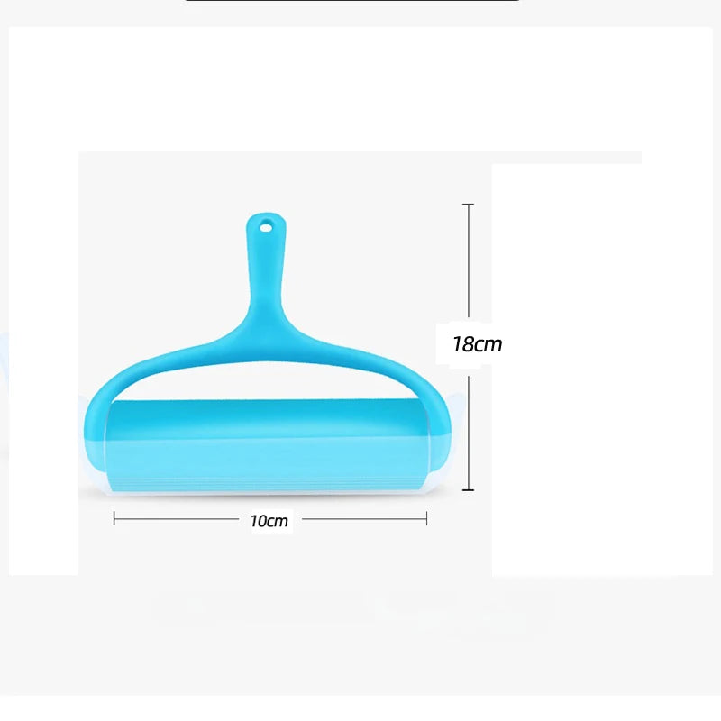 Cloth Sticking Roller Reusable Silicone Dust Removal Drum for Cleaning Hair and Debris on Clothes Carpets Sofas and Beds