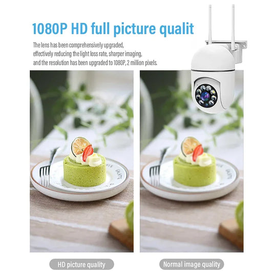 IP Camera A7 Wireless Monitoring Camera 360 Degree Intercom 1080P Home Security Camera Remote HD Night Vision Camera