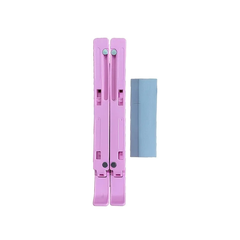 Portable Laptop Stand Foldable ABS Material, Adjustable Desktop Height, Heat Dissipation, Laptop Stand, Storage Rack laptop arm