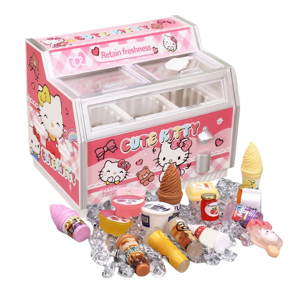 Freezer Shape Fridge Magnets Magnets Stickers Decorative Mini Magnets Decals Strong Suction Fridge Stickers for Kitchen Locker