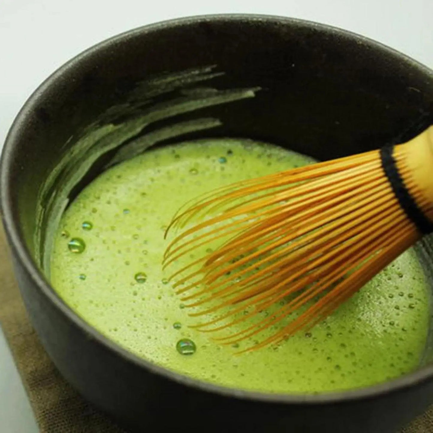 Matcha Whisk Set Multifunction Handmade Starter Kit Utensil for Ceremonial