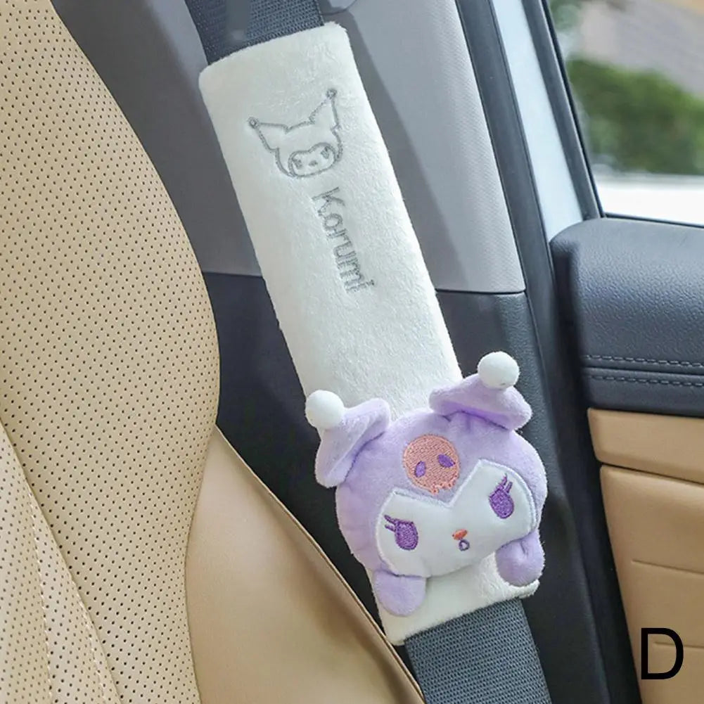 Car Supplies Seat Belt Cover Insurance Shoulder Cover Auto Seat Belt Shoulder Pad Decoration Couple Car Interior Accessories