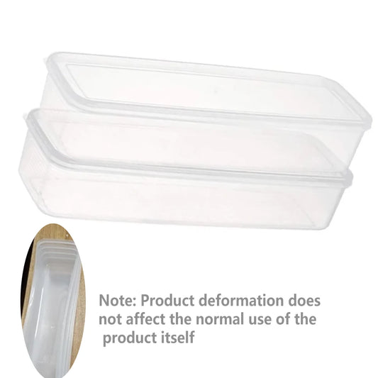 HealthyFoodStorageContainers Plastic Food Containers with Removable Lids Stackable Portable Trays for Fruits Vegetables and Meat