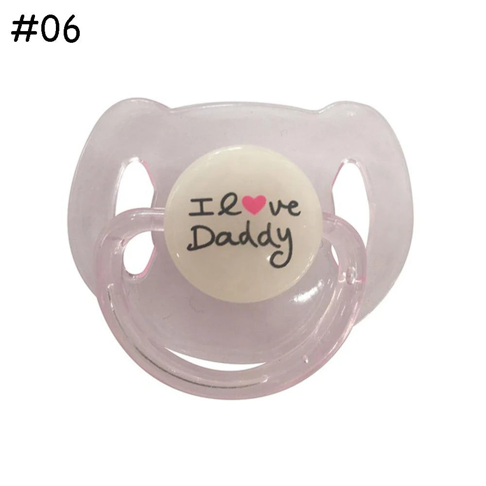 Dummy Pacifier +Magnet Nipples Magnetic Pacifiers for Reborn Baby Dolls Newborn DIY Kids Toy Cute Lovely Babies Dolls Supplies