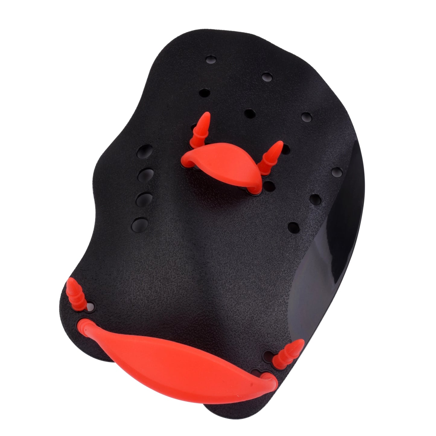 Black swimming fins Paddling palm Children adult freestyle paddling training fins Professional swimming equipment palm