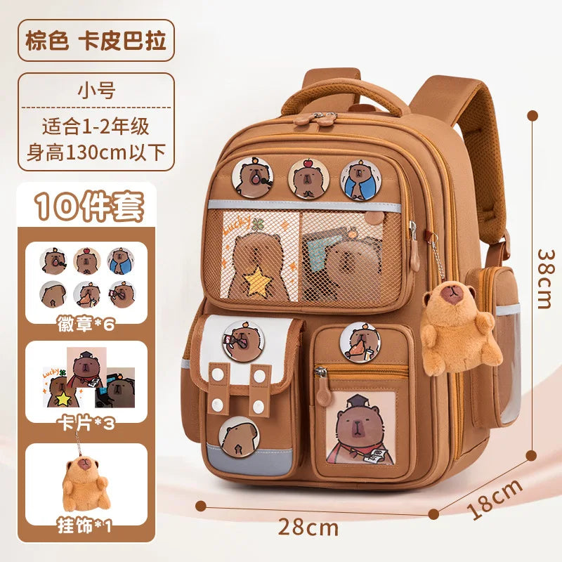 children School Bags For Boys Girls Kids backpack Primary orthopedic Backpack Waterproof Schoolbag big Book Bag mochila infantil