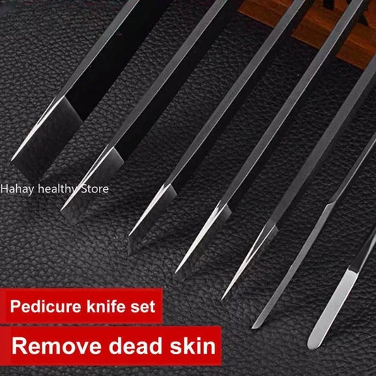 Stainless Steel Hand Foot File Callus Cuticle Dead Skin Removal Manicure Feet Pedicure Knife Toe Nail Scraper Foot Care Tools