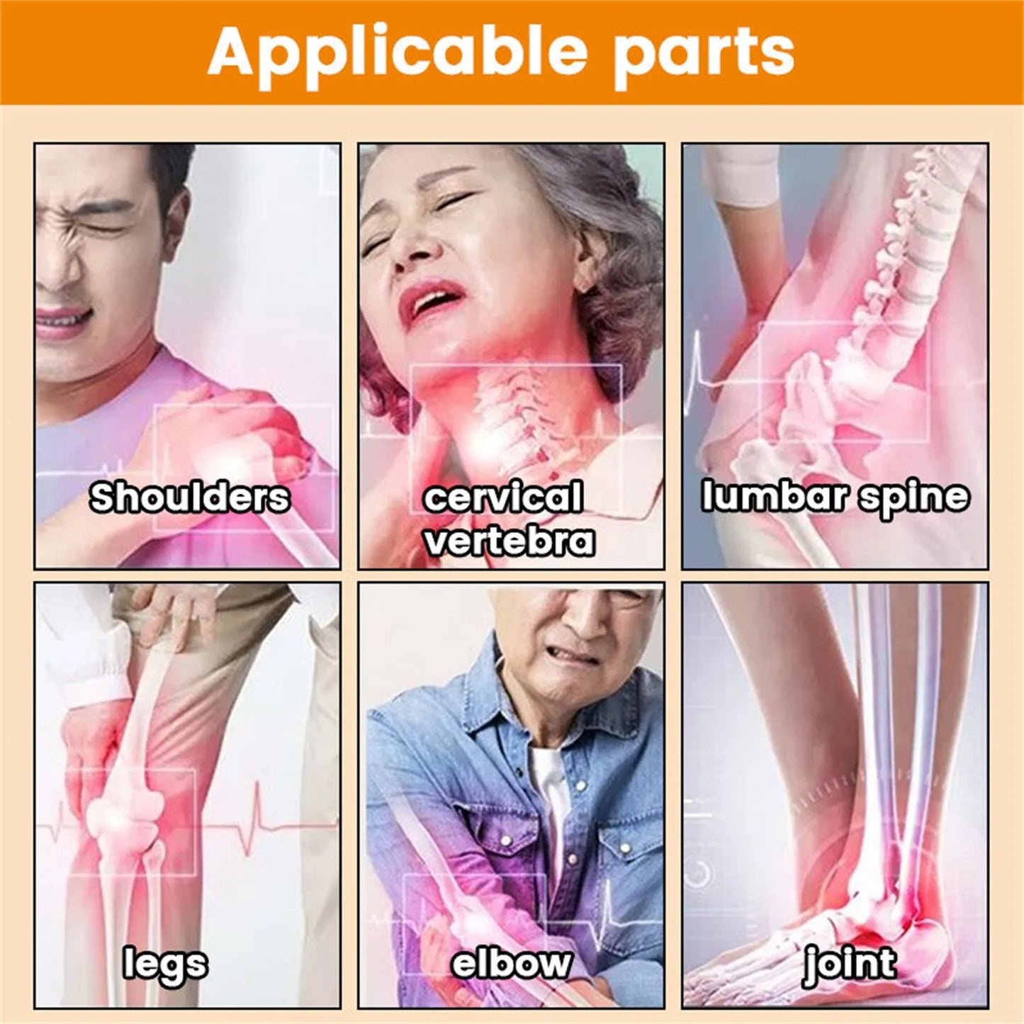 Thai Bone Balm Tiger Cream Relieve Waist Spine Joint Knee Pain Meniscus Injury Treatment Health Massage Personal Health Care