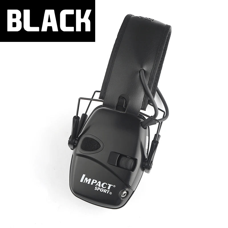 Electronic Damper Sports Shooting Earmuff Sports Shooting Impact Outdoor Anti-Noise Headset for HL Impact Sports