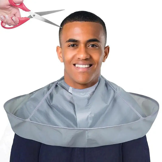 Barber Cape 60cm Umbrella Shape Salon Hair Styling Cape for Adults Men Women Hairdressing Supplies for Hair Cutting Coloring