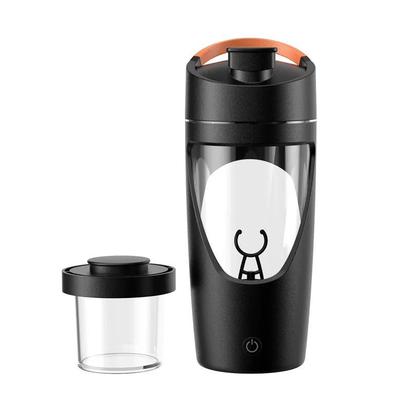 Electric Shaker Bottle Blender Holds upto 700ml | Portable Pre Workout Whey Protein Drink Cup | Mixes Cocktails Smoothies Shake