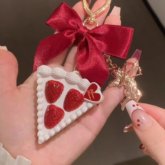 Flower Knows Strawberry Cupid Collection Solid Perfume Balm Pendant Perfumes Convenient On-the-Go