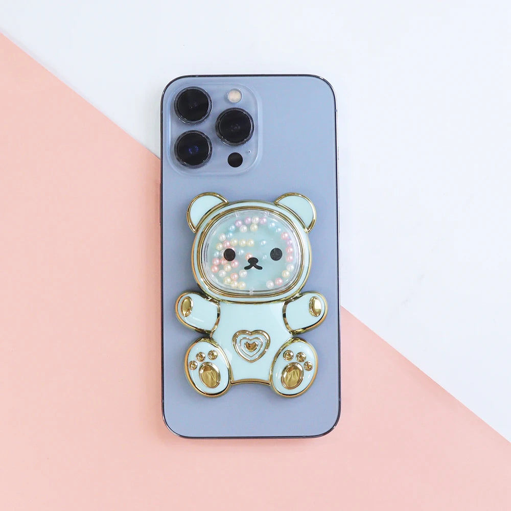 Bear Mobile Phone Bracket Cartoon Back Sticker Direct Mobile Phone Accessories