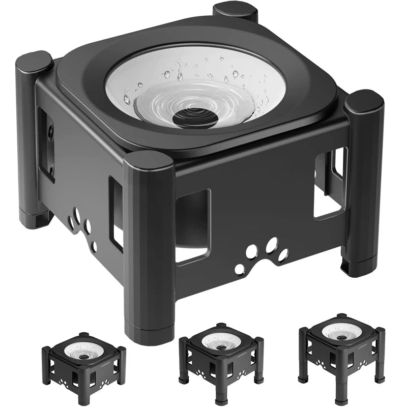 Height Adjustable Dog Bowls No Spill Raised Pet Elevated Water Bowl Non-Slip Puppy Cat Slow Water Feeder 2.2L/75oz