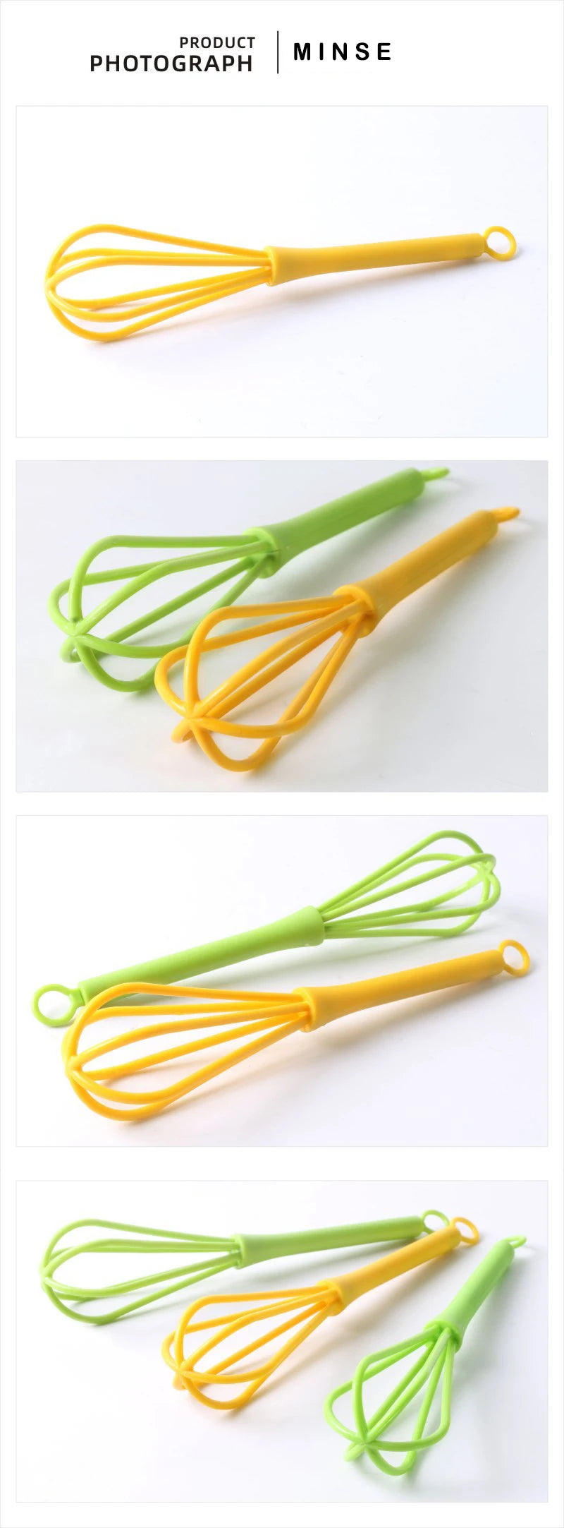 Kitchen Accessories Egg Hand Mixer Whisk Plastic Cooking Tools Cream Baking Flour Mixer Egg Tool kitchen gadgets 1PC