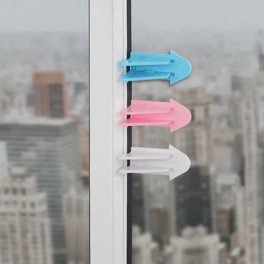 Children Safety Lock Kids Sliding Window Locks Baby Security Protector Push-Pull Door Cabinet Locks