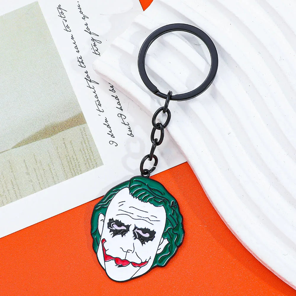 Latest Manga, Film and Television Joker Keychain New Zinc Alloy Keychain Keychain