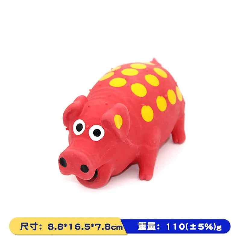 Dog Toys Latex Sound Toys Pig Resistant Bite Pet Toys Wholesale Teething Pet Supplies Dog Toys