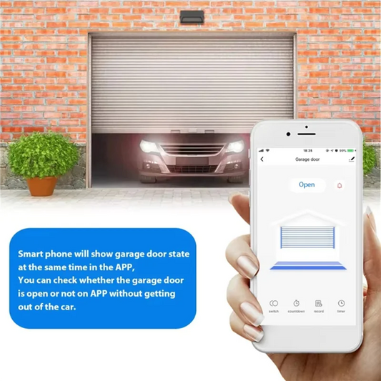 ELECT-2X Ewelink Wifi Smart Garage Door Opener Switch Garage Door Controller APP Remote Control No Hub Require