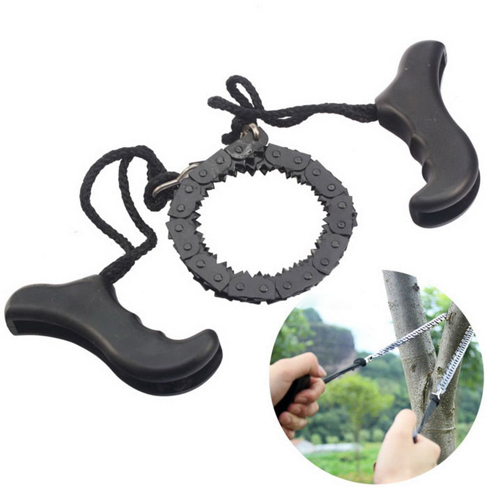 Portable Hand Zipper Wire Saw Garden Logging Chain Saw Hand Saw Pocket Saw Outdoor Survival Hand Drawn Wire Saw Logging Saw