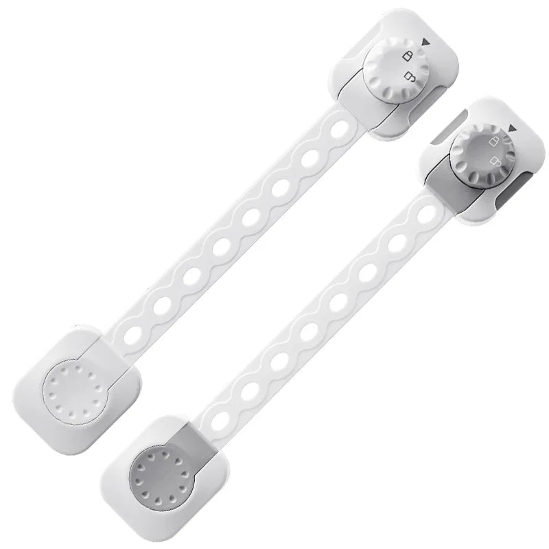2/6pcs Anti-pinch Drawer Lock Baby Cabinet Sliding Door Window Multi-functional Protective Child Safety Lock