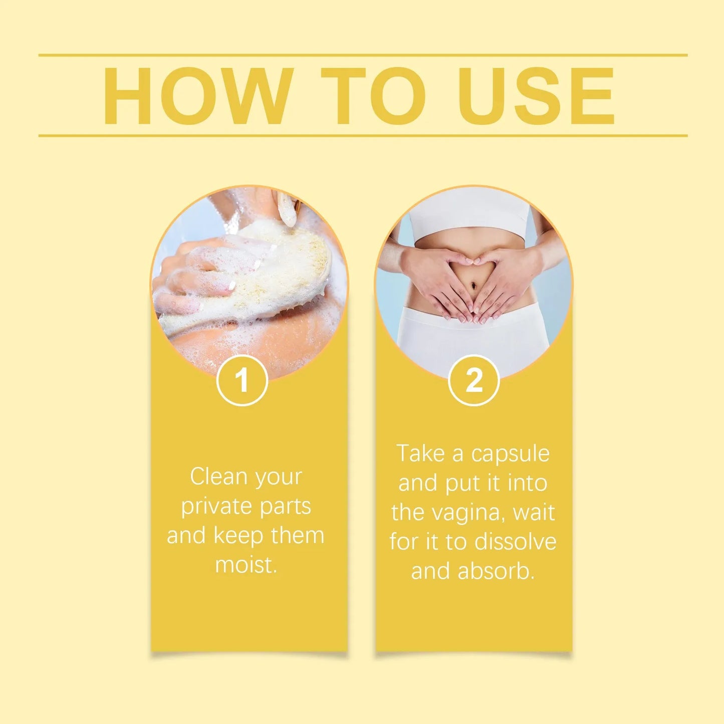 Women'S Body Care Capsules Body Cleansing Odor Moisturizing Body Care Capsules 1ml