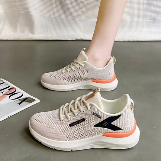 Women's Sneakers 2025 New Spring and Summer Fashion Versatile Soft Sole Lightweight Casual Running Shoes for Children