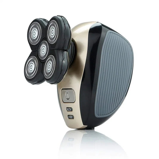 New Five Head Household Electric Hair Clipper, Bald Head, USB Charging, Large Capacity, Suitable for Facial Shaving