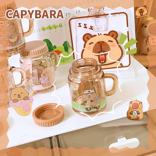 kawaii stationery supplies bar teacher accessories school useful cute capybara cup pencil Sharpener aesthetic school supplies