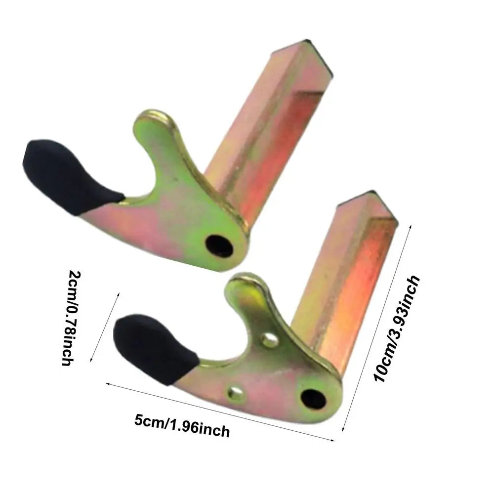 Motorcycle Parking Stand Hooks U / L-style Motorcycle Paddock Stand Attachments Support Frame Swingarm Spool Slider Lift Stand