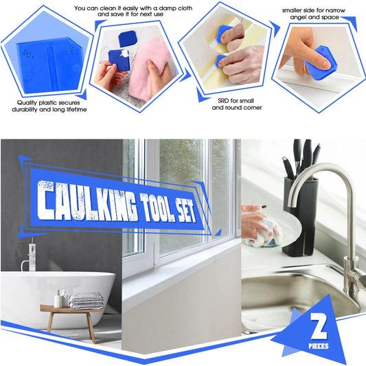 Finishing Caulking Tools Versatile Silicone Glass Cement Scraper Cleaning Hand Spatula Tool Professional Sealant Spreading