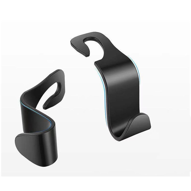 1pc Headrest Mount Storage Car Seat Back Hooks Hangers Universal Hooks