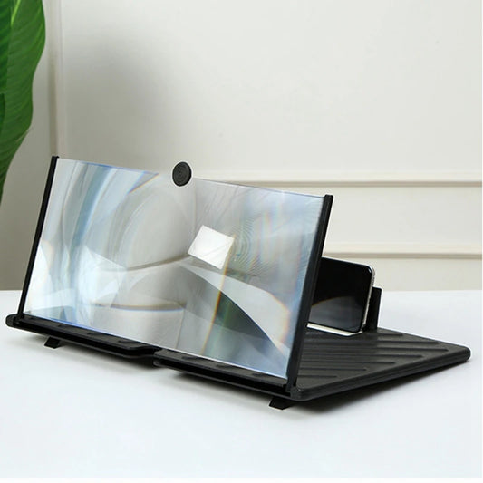 Y17A 20 Inch Screen Magnifier 3D HD Phone Magnification Projector Screen Magnification Compatible With All Smartphones