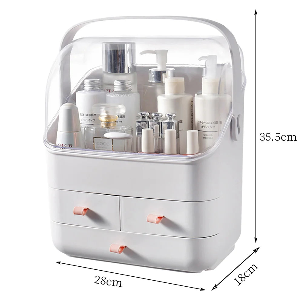 Multifunctional Waterproof Cosmetic Skincare Storage Organizer