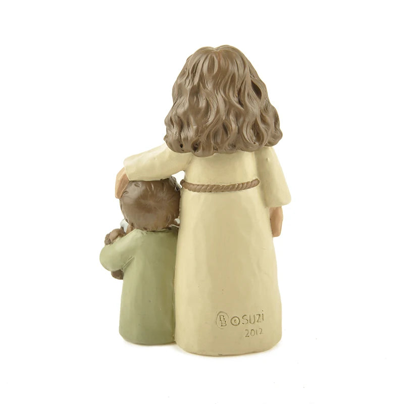 Home Decor Shepherd Blessing Housewarming Resin Church Souvenirs Christian Gift Souvenir Jesus Church Supplies Jesus Crafts Gift