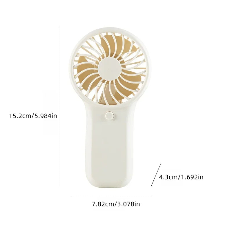 Portable Pocket Battery Fans Summer Mini Handheld Small Fans Suitable for Dormitory Outdoor Office Outdoor Travel Camping Use