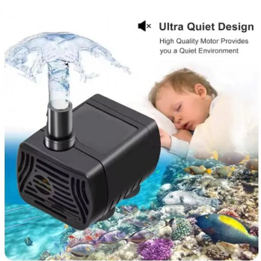 Water Pump Pet Cat Water Fountain Anti-dry Burning Motor Replacement for Cat Flowers Drinking Bowl Water Dispenser Pet Products