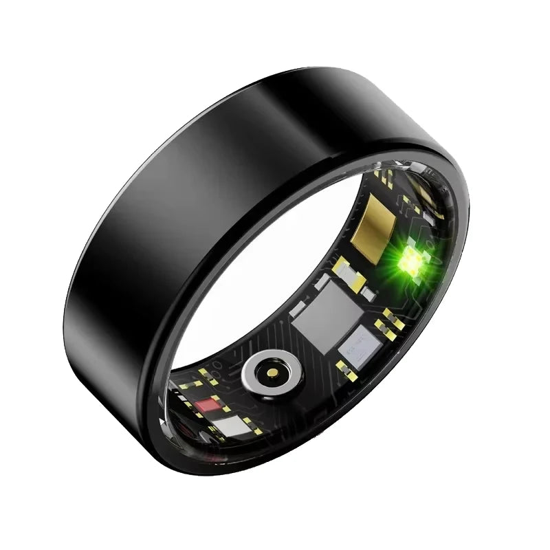 Smart Ring For Women Men Health Tracker Heart Rate Blood Oxygen Monitor Multi Sports Sleep Fitness 5ATM Waterproof Smartring