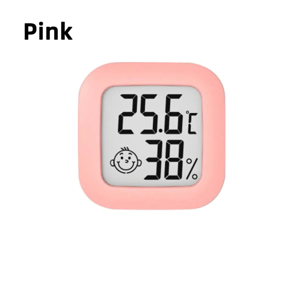 LCD Digital Thermometer Hygrometer Indoor Room Electronic Temperature Humidity Meter Sensor Gauge Weather Station For Home