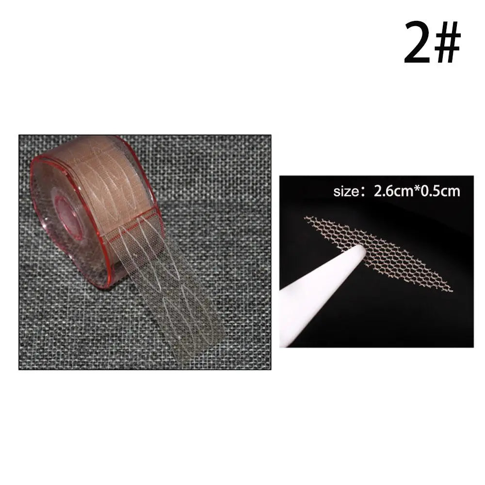 Ultra Invisible Eyelid sticker Lace Fiber Eyelid Lifting Tape Natural Waterproof Sweatproof Big eyes Eyelid sticker