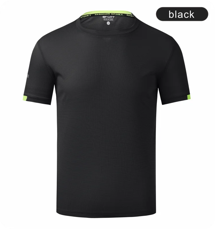 Sports Quick Drying Logo Customized T-shirt with Cool and Breathable Group Embroidery Brand Printing DIY