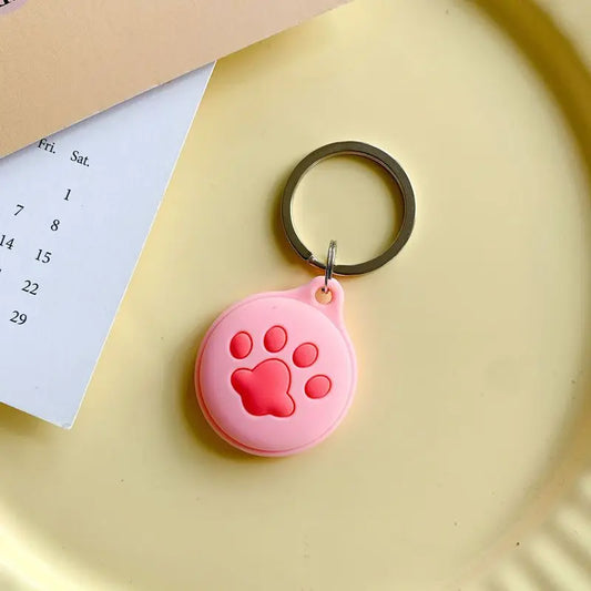 Cute cartoon For Apple Airtag Case Silicone Protective Cover Locator Tracker Keychain Shell