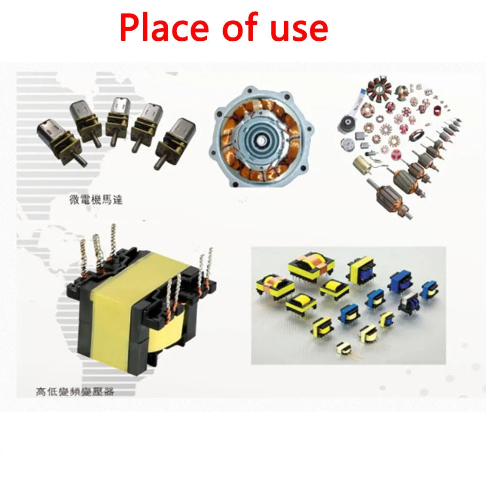 0.035mm 0.04mm 0.05mm 0.20mm copper wire Magnet Wire Enameled Copper Winding wire Coil Copper Wire Winding wire Weight 1000g