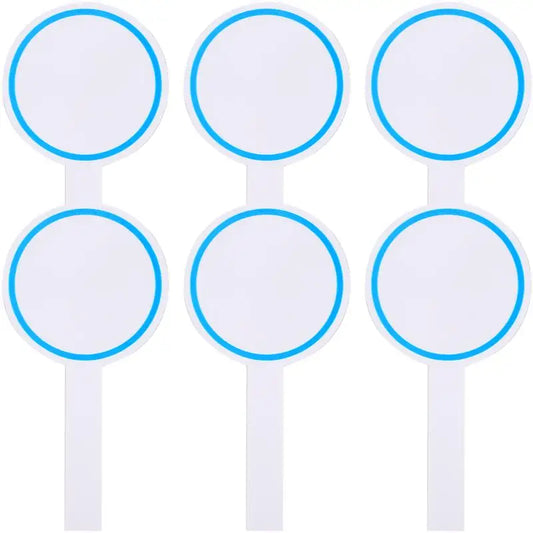 6 Pcs Teacher Supplies Handheld White Boards Dry Erase Lap Mini Small Whiteboard Erasable Answer Game Whiteboards Foam Student