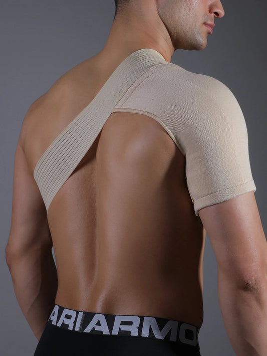 1 Piece Breathable Elastic Shoulder Support Upper Back Brace