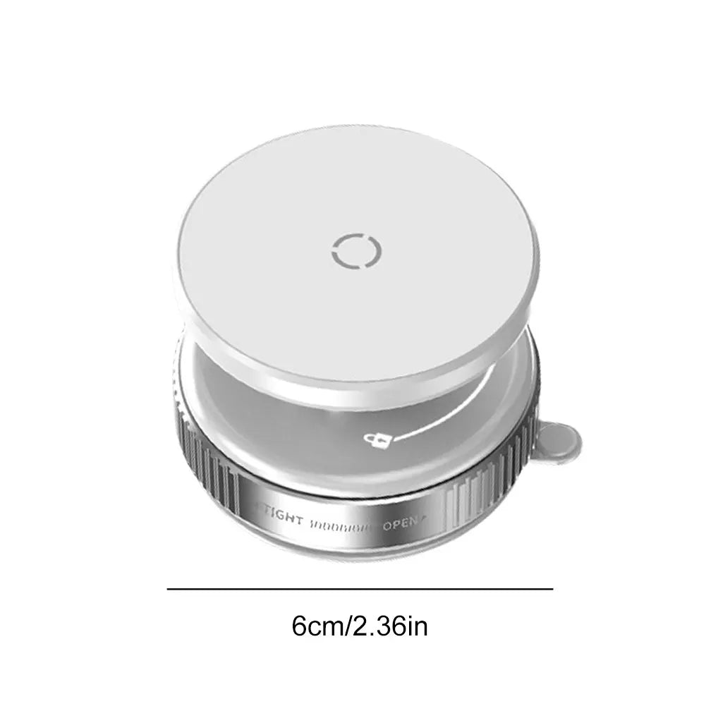 Magnetic Vacuum Car Phone Holder Stand 360° Rotatable Magnet Car Mount Support GPS Mobile Bracket for Macsafe iPhone Huawei