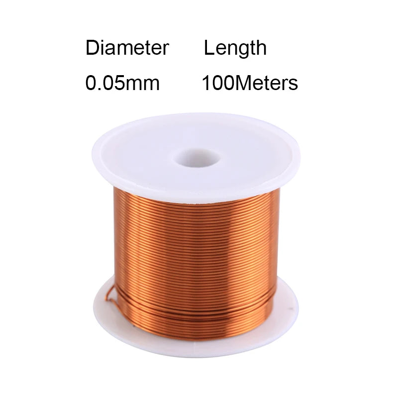 1coils/3 coils copper wire 0.04-0.31mm cable copper wire electromagnetic wire enameled copper winding wire copper paint wire