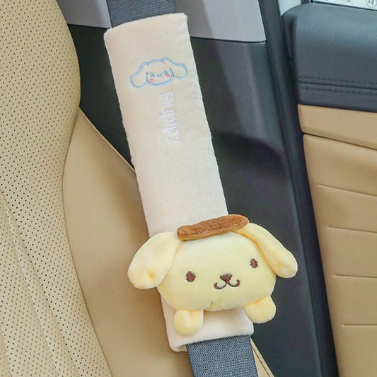 Car Supplies Seat Belt Cover Insurance Shoulder Cover Auto Seat Belt Shoulder Pad Decoration Couple Car Interior Accessories